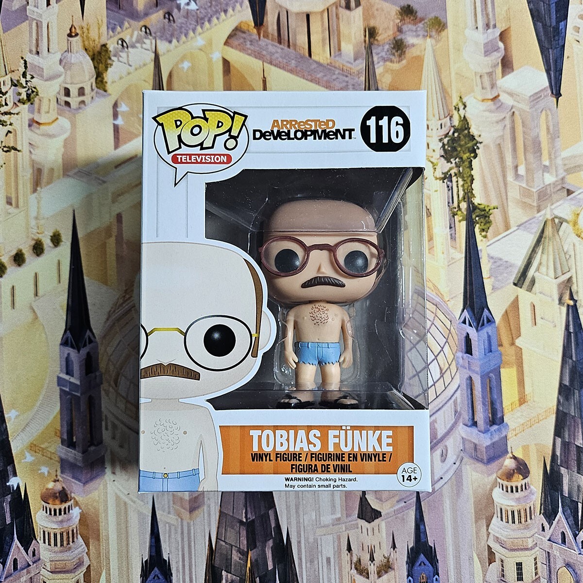 Figurine Pop Vinyl Tobias Funke - Arrested Development #116 CHASE - FUNKO Authentique - Neuf