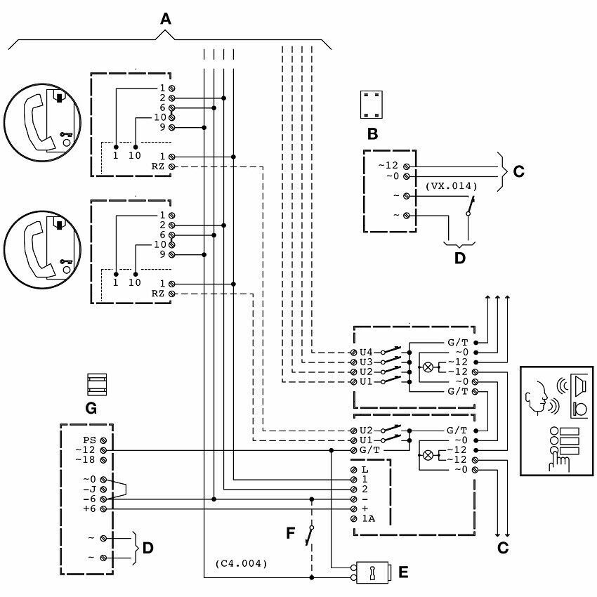Interphone Urmet 1130/11 Ivoire – Neuf, Avec Bouton De Service (remplace 1130/1)