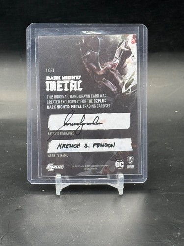 DC CZplus dark nights metal Wonder Woman sketch 1/1 Krench S. Fendon - Picture 2 of 2