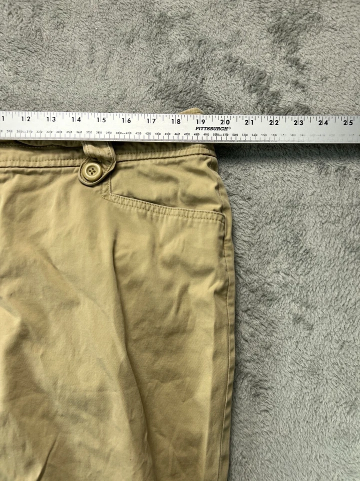 Pantalones Cortos Venezia Mujer 18 Marrón 15.5" Chino tiro medio Informales Damas Foto 3 de 4