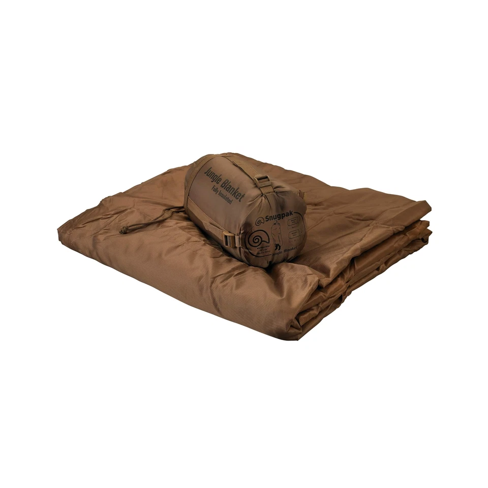 Manta de supervivencia Snugpak Jungle - aislante, ligera, poste repelente al agua... Foto 2 de 4