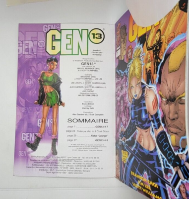 Gen13 Comic Book #7 1997 French | eBay