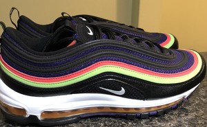 black green red air max 97