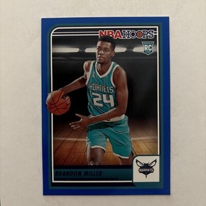 2023-24 Panini NBA Hoops - Rookies Blue #272 Brandon Miller (RC)