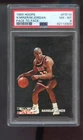 1993-94 Hoops Face To Face #FTF10 Michael Jordan Harold Miner PSA 8 Graded Card