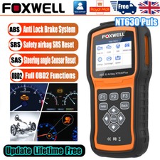 Foxwell ABS Airbag OBD2 Code Reader ABS Bleeding SAS Reset Diagnostic Scan Tool