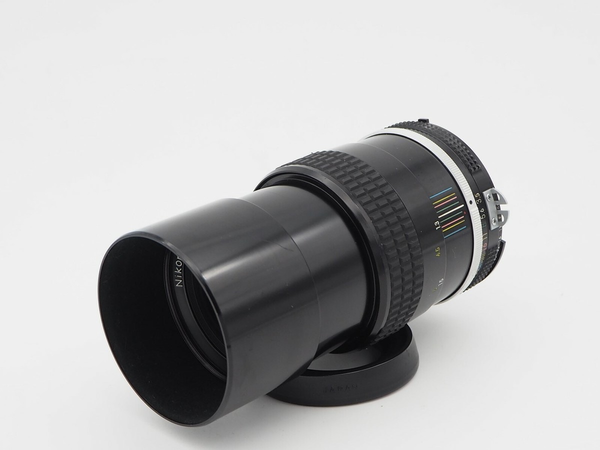 EX+5] Nikon Ai Nikkor 135mm f3.5 Good Condition Lens from JP