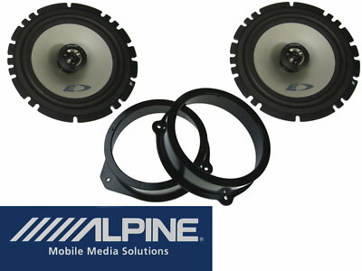 Alpine Lautsprecher Set passend für Mercedes Benz GLK Klasse X204 Tür Vorne 