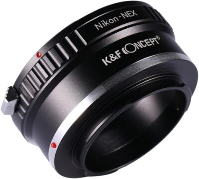 K&F CONCEPT AI-NEX 1 Lens Adapter for Nikon/Nikkor AI/F Mount to Sony E Mount