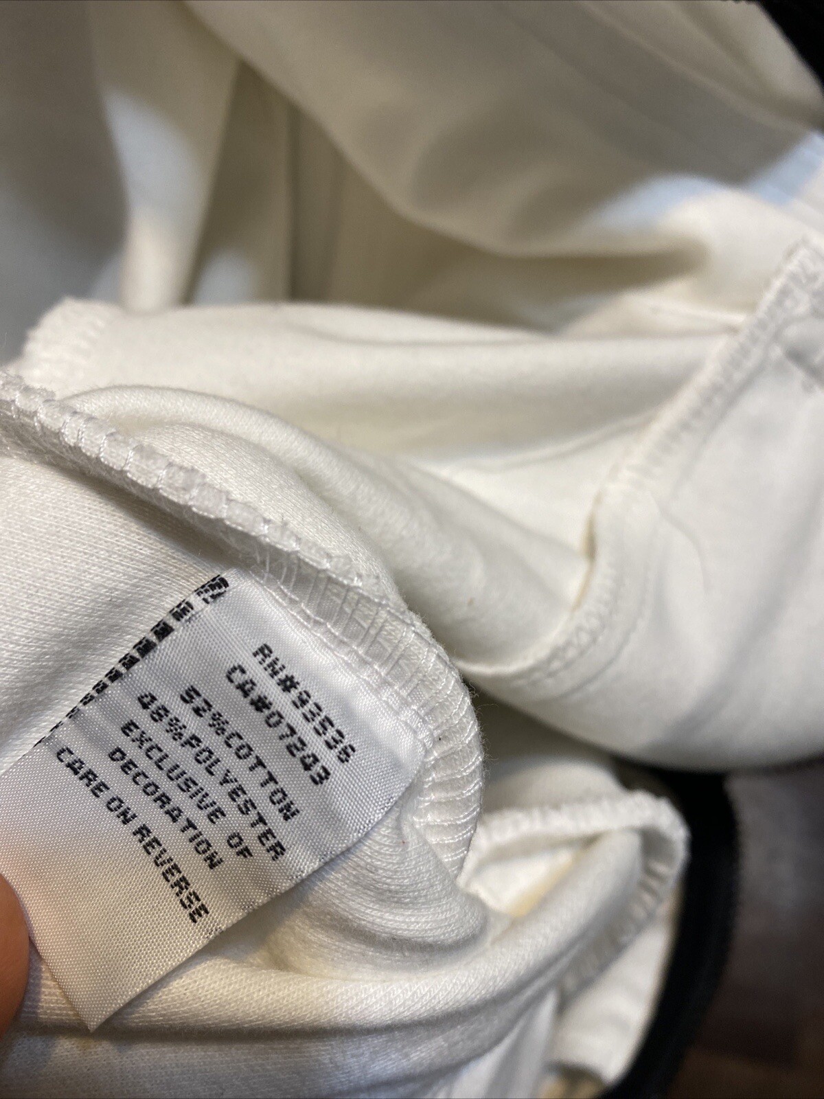 Mark Ecko Track Jacket White Zip Front Pocket Bla… - image 13