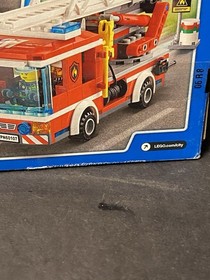 LEGO City 60107 Fire Ladder Truck Retired (214 pcs) - 2016 FACTORY SEALED