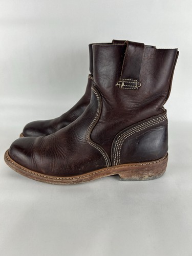 Timberland Boots Coulter Pull On 4125R Mens 10 (fit Like 11?) Brown Leather USA - Picture 5 of 12
