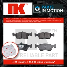 Brake Pads Set fits TOYOTA AVENSIS 1.6 Front 97 to 03 NK 0446505020 0446505030