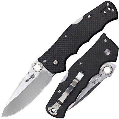 Cold Steel Silver Eye Lockback Folding Pocket Knife - CS-62QCFB