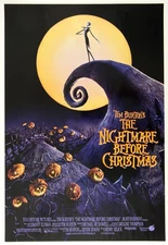 The Nightmare Before Christmas 35mm Film Cell strip very Rare var_b
