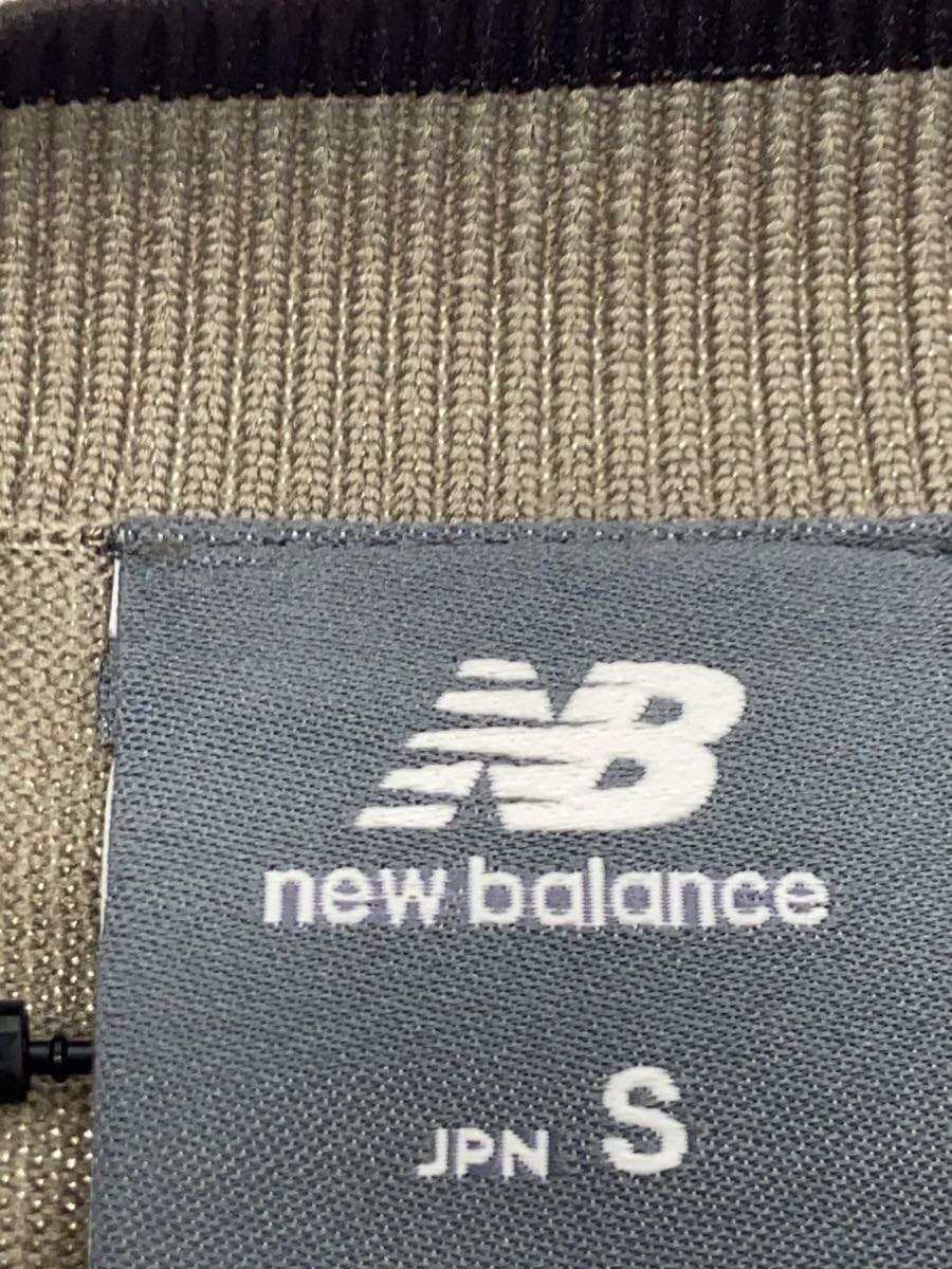 NEW BALANCE Knit Sweater (Thick) Size S Polyester Gray Solid Color AMT55602 View 3