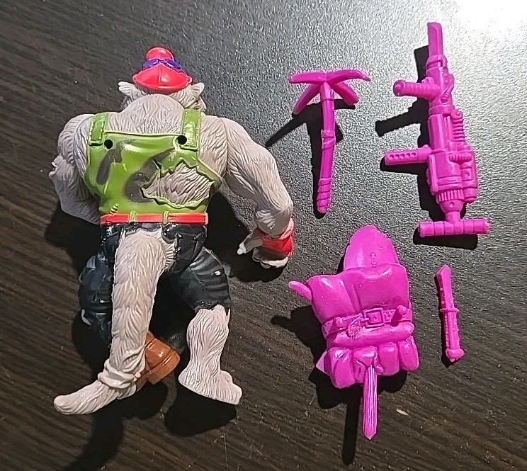 Original TMNT Figure Dirtbag Teenage Mutant Ninja Turtles Complete