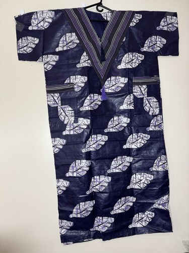 Women’s Dress. African Clothing.Long Dress With Tassels. With Two Side Pockets
