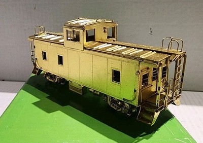 Overland Models HO Scale CA-7 Brass Caboose Union Pacific | eBay