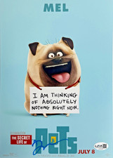Bobby Moynihan Signed 8x10 Secret Life Of Pets Mel Photo JSA CJ93958