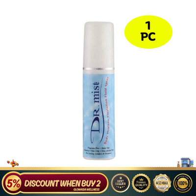 1 x Dr Mist Natural Hygiene 75ml Underarms Deodorant  Spray Removes Body Odor