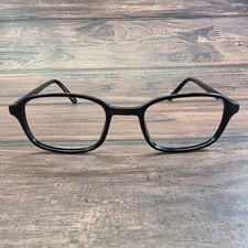 Rochester Optical Black Oval Eyeglass Frames Vintage Style 150mm FRAMES ONLY