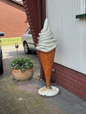 Softeisaufsteller  140cm Mit Betonfusss