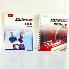 Lot of 2 Mastercam Tutorial Inch version 9 So...