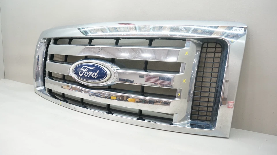 Parrilla del radiador delantero Ford F-150 F150 2009-2012 9L34-8200 OEM Foto 3 de 4