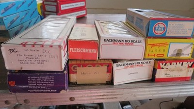LOT 9 BACHMANN VARNEY GLOBE FLEISCHMANN IHC PMI EMPTY BOXES ONLY HO SCALE GAUGE