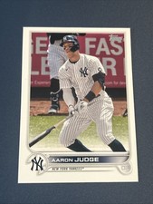 2022 Topps Series 1 - Aaron Judge #99 Base NM Ungraded New York Yankees Card
