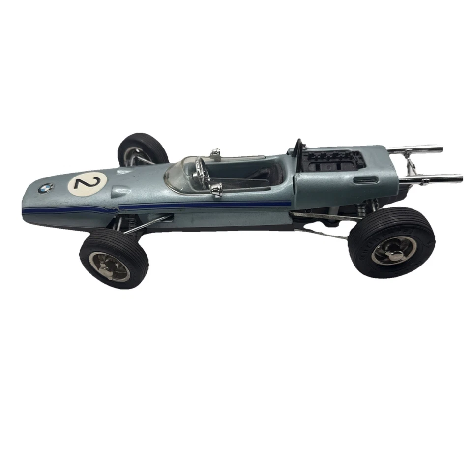 Vintage Schuco 1072 BMW Formula 2 , Germany, Open Wheel Wind Up WORKS With Key - Image 3 of 4