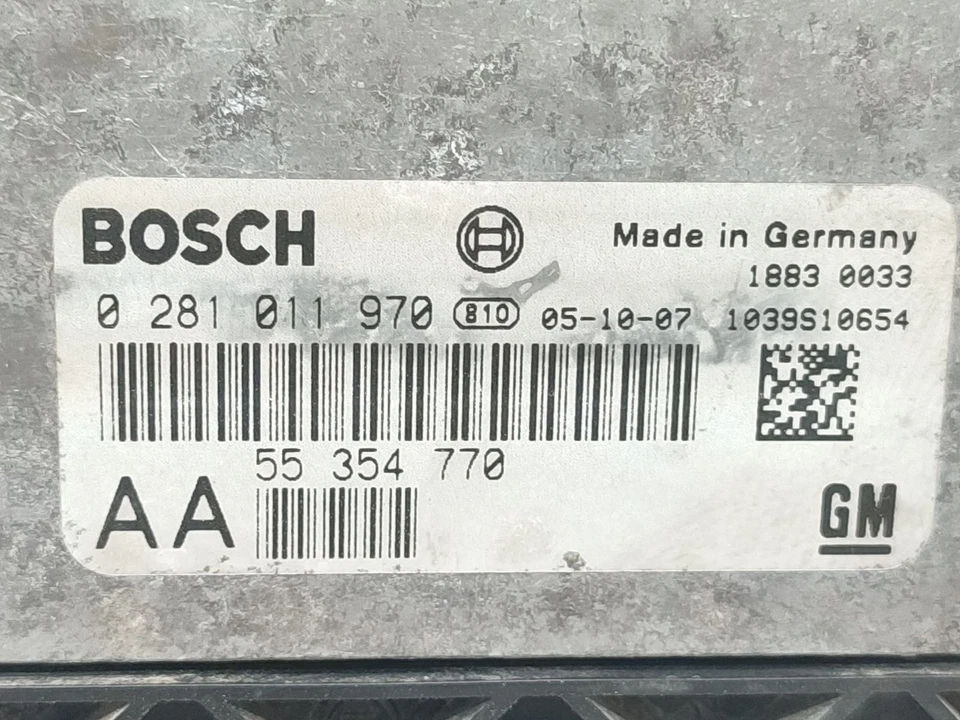 55354770 CENTRALINA MOTORE / 2363231 PER SAAB 9-3 STATION WAGON E50 1.9 TID - Immagine 2 di 4