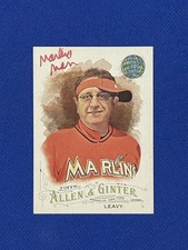 2016 Topps Allen & Ginter #45 Laurence Leavy Marlins Fan Signed Autograph auto