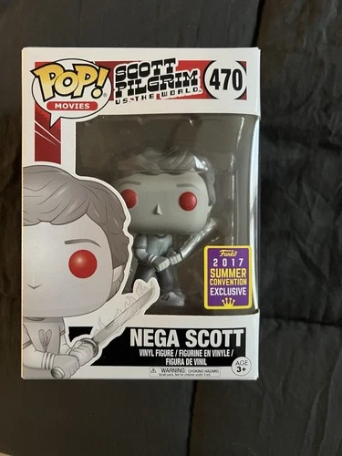 Funko Pop Movies Scott Pilgrim Nega Scott #470 2017 Summer Convention Exclusive