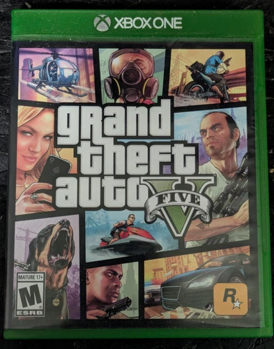 Grand Theft Auto V XBOX Rockstar Games CIB