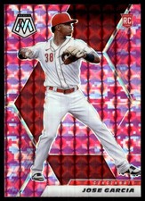 Jose Barrero 2021 Panini Mosaic #253 Reds MLB READ FREE SHIPPING AutographDen