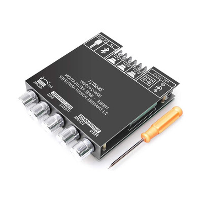 Audio Amplifier Module ZK-MT21 2.1 Channel Bluetooth Digital Power Amplifier Boa