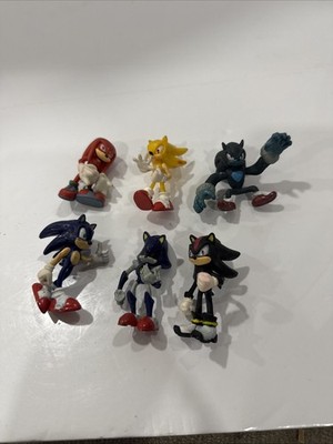 Sonic The Hedgehog  Sticks Shadow Knuckles PVC Figure Lot SEGA 2.5inch