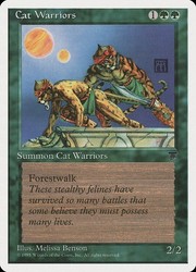 Cat Warriors Chronicles MTG Common