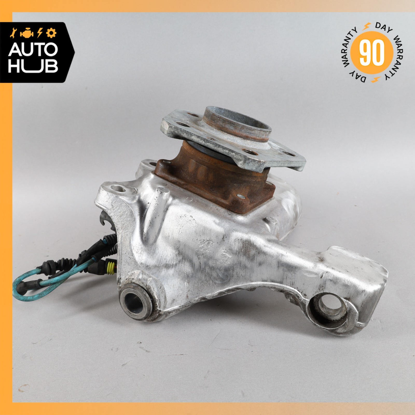 03-10 Maserati GranTurismo M145 Front Left Side Spindle Knuckle Hub OEM 34k