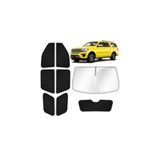 Ford Expedition 2018-2024 Window Shades 8PC UV Blackout Privacy Camping Full Set