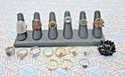 FABULOUS Vintage Estate Jewelry Costume Rings Lot Of 17