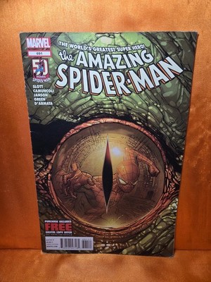 AMAZING SPIDER-MAN #691 2012 Marvel Lizard Mid Grade