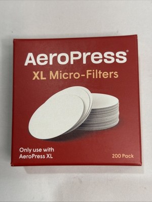 AeroPress Flow XL Micro Filters 200 Pack