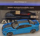 DODGE CHARGER SRT HELLCAT REDEYE JAILBREAK (B5 BLUE) AUTOart 1/18 #71753