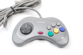 Sega Victor V Saturn Console RG-JX2 Controller Cables Japan Tested Working