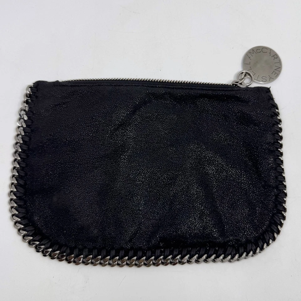 Bolso clutch STELLA MCCARTNEY Falabella negro - buen estado Foto 4 de 4