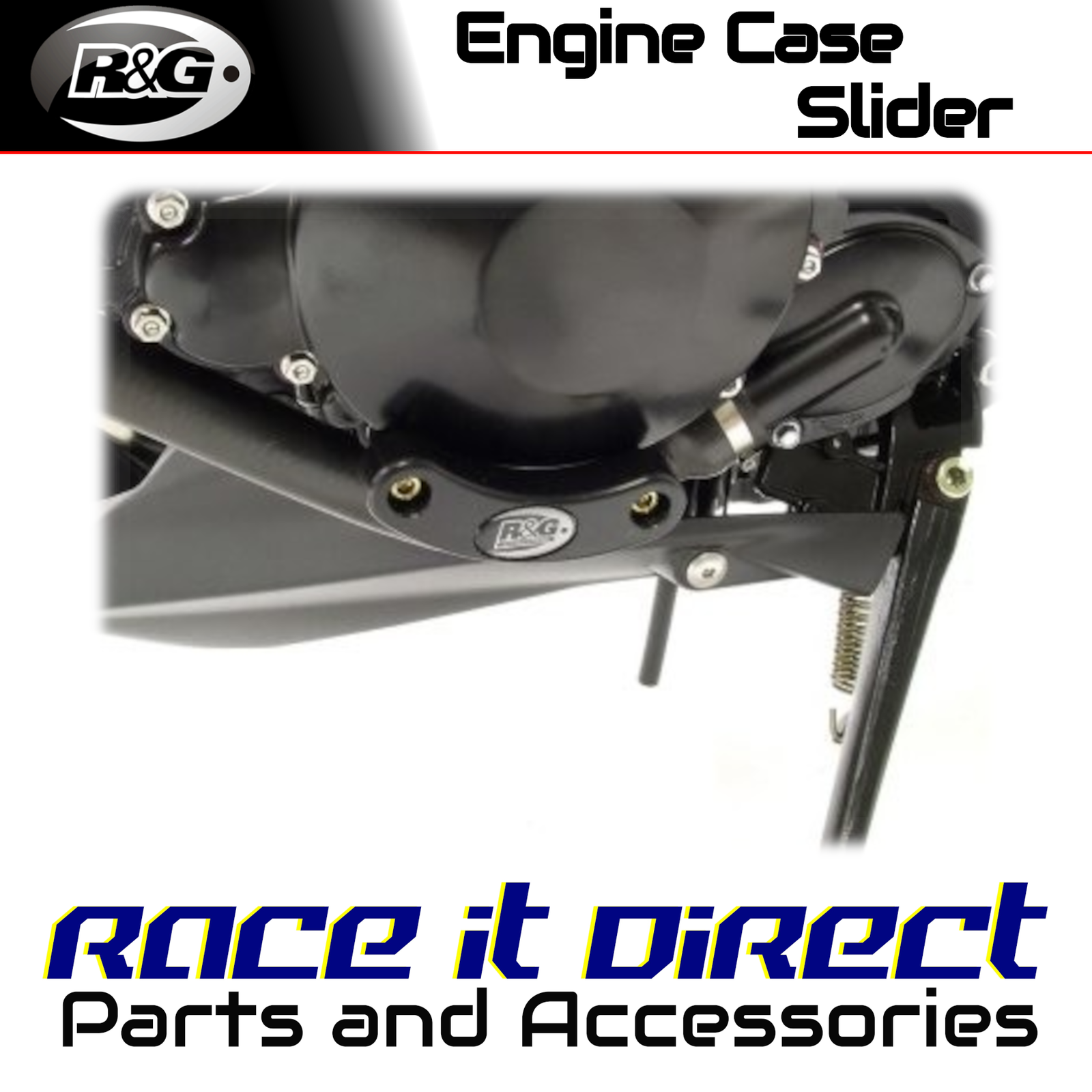 R&G - ECS0054BK - Engine Case Sliders