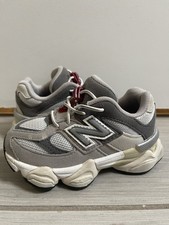 New Balance 9060 Shoes Rain Cloud Castlerock Gray Toddler Baby Kids Size 7C